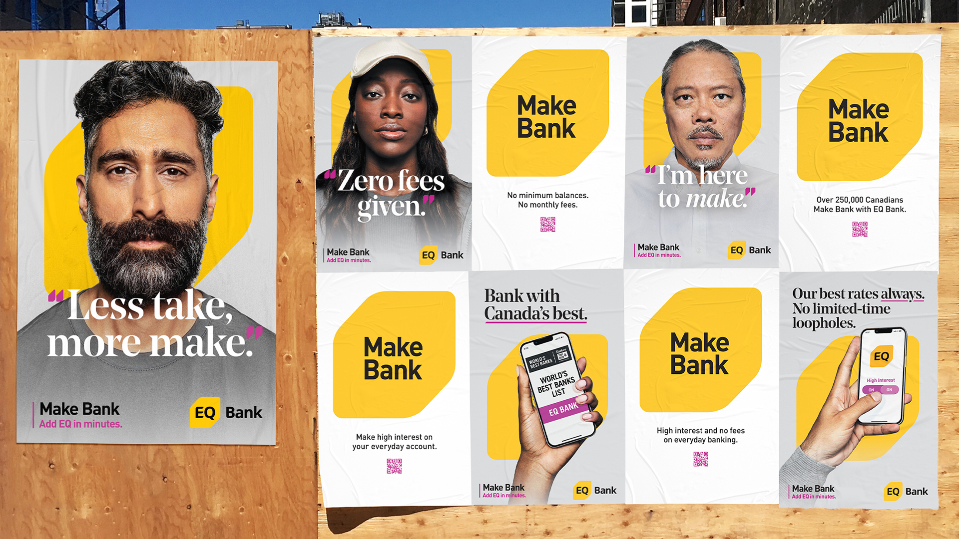 EQ Bank Wild Posting